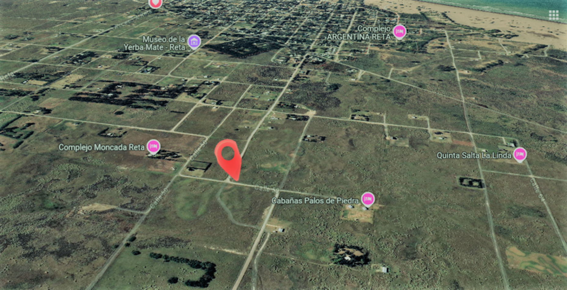 LOTE, TERRENO DE 1995 M2.- EN BALNEARIO RETA, ZONA DE QUINTAS MINIMO ANTICIPO Y CUOTAS ACCESIBLES.