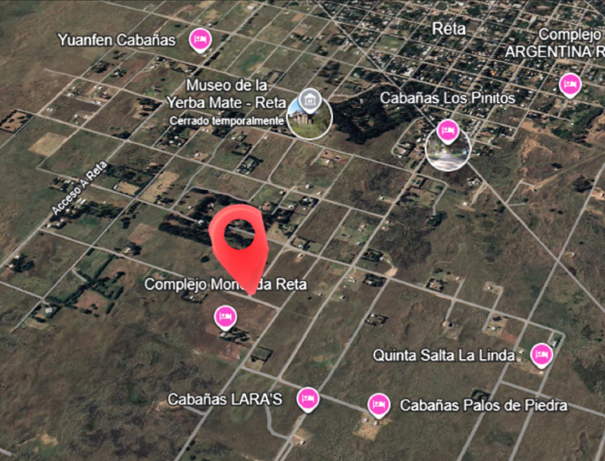 LOTE, TERRENO DE 1995 M2.- EN BALNEARIO RETA, ZONA DE QUINTAS MINIMO ANTICIPO Y CUOTAS ACCESIBLES.