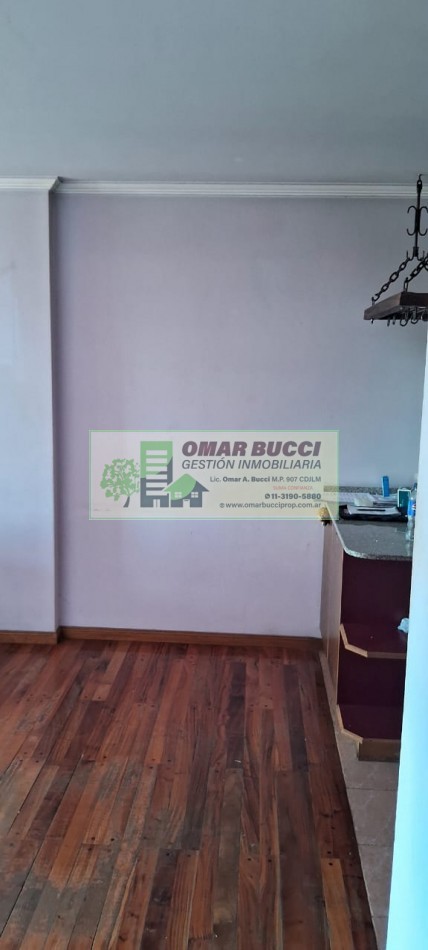 DEPARTAMENTO EN MORON CENTRO 3 AMBIENTES CON BAULERA