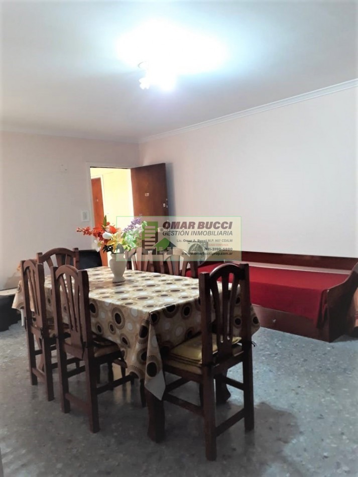 DEPARTAMENTO MUY ACOGEDOR DE DOS AMBIENTES AMPLIOS, EN INMEJORABLE UBICACION, EN LA CIUDAD DE NECOCHEA