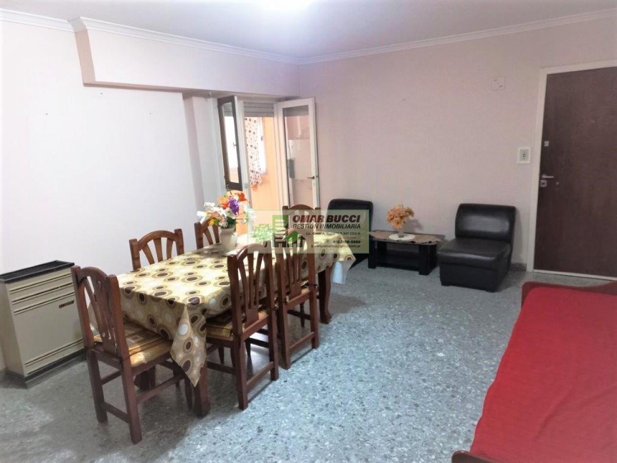 DEPARTAMENTO MUY ACOGEDOR DE DOS AMBIENTES AMPLIOS, EN INMEJORABLE UBICACION, EN LA CIUDAD DE NECOCHEA