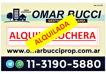 COCHERA ALQUILO EN LARTIGAU Y SANTAMARIA